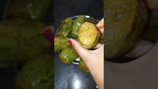 পটলের দোলমা।। Pointed gourd with Prawns recipe shorts youtubeshorts cooking [upl. by Sisson]