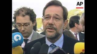 SPAIN  15 EU FOREIGN MINISTERS OPENED TWO DAYS OF INFORMAL TALKS [upl. by Akcimahs176]