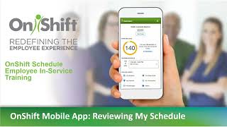 OnShift – 02 – View my Schedule [upl. by Letsou]