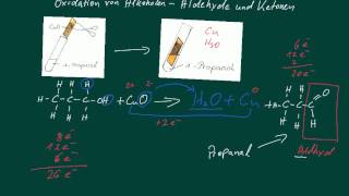 Oxidation der Alkohole  Aldehyde und Ketonen [upl. by Yllus]