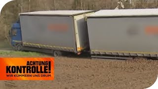 LKW Panne  Kann der ADAC den Truck bergen  Achtung Kontrolle  kabel eins [upl. by Eldin503]