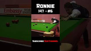 Ronnie OSullivan  Snooker Maximum Breaks 147 06 snooker billiards snookermoments [upl. by Landsman]