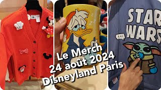 24 août 2024 Encore beaucoup de nouveautés Merch à Disneyland Paris cette semaine [upl. by Piers]