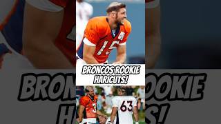 Broncos Rookie Haircuts 😳😂 [upl. by Woodward]