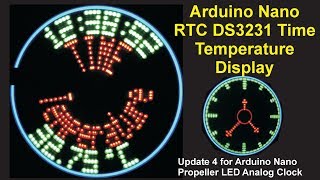 Arduino Nano RTC DS3231 Time Temperature Display [upl. by Karp614]