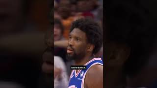 Joel Embiid 50 pts 🔥🔥🔥 76ers joelembiid nba nbaplayoffs shorts [upl. by Remos]