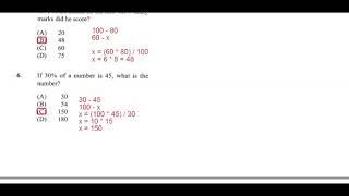 CXC Math MCQ 2015 Part 1 of 3  Questions amp Answers [upl. by Ehgit]