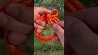 Absolutely the EASIEST way to coil your ropes lifeskills knots knotting [upl. by Amalia582]