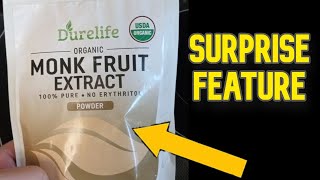 Time To Cut Out Sugar  Surprising Feature For Preppers  This Monk Fruit Extract Is Awesome [upl. by Ruhtracam277]