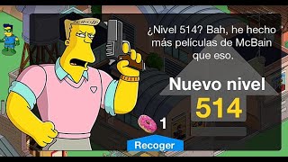 Los Simpson Springfield subida al Nivel 514 con McBain [upl. by Kciredec715]