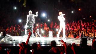 Rihanna amp Eminem  Love the Way You Lie Live  Staples Center 72110 [upl. by Kacie]