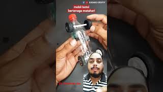 ₹20 वाली बोतल की गाड़ी Diy mobil botol bertenaga matahari diy tutorial experimentautomobile [upl. by Gelasius]