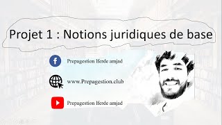 Projet 1  Notions juridiques de base [upl. by Lapo]