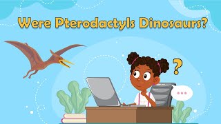 Were Pterodactyls Dinosaurs  Pterodactyls Facts  Dinosaur Facts  Dinosaur Facts for Kids [upl. by Bob]