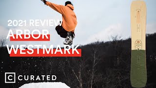 2021 Arbor Westmark Rocker Snowboard Review  Curated [upl. by Adnor]