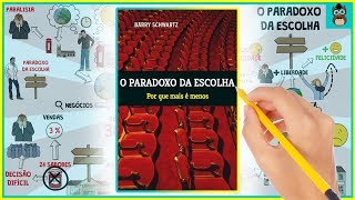 O PARADOXO DA ESCOLHA  Barry Schwartz  Resumo Animado [upl. by Ylrebma]