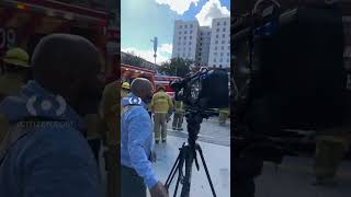 Parking Structure Collapsed in Downtown Los Angeles  Citizen [upl. by Elvie531]