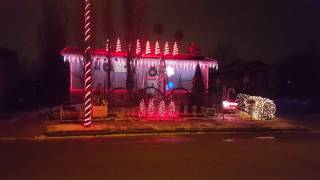 House Decoration on Christmas 2016 in Lloydminster Canada [upl. by Kennith]