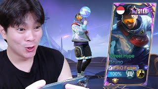 Review Skin Starlight Bruno Game Pertama di 2024  Mobile Legends [upl. by Enirac]