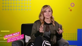 Olivia Holt Gets Personal on quotHistoryquot [upl. by Ahseket771]