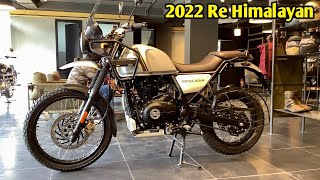 2022 Royal Enfield Himalayan Bs6 Detailed Review  On Road Price  Features  mirage silver [upl. by Yerkovich597]