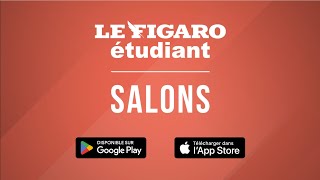 Découvrez notre nouvelle application salons Figaro Etudiant [upl. by Porta]