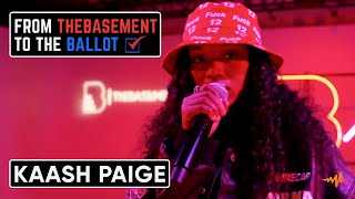 Kaash Paige Performs “London“ amp quotHeartbreakerquot  From TheBasement To The Ballot [upl. by Monah274]