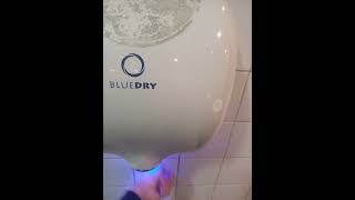 2 Bluedry Ecodry Hand dryers amp Dryflow F5 Eco Hand dryer 🚹Odeon Swansea [upl. by Monteria]