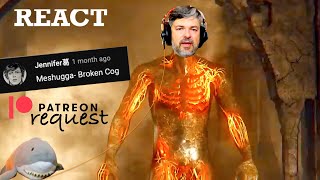 Meshuggah quotBroken Cogquot reaction ep 621 [upl. by Malissa201]