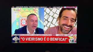 Entrevista de Vieira  CMTV  ANIBAL PINTO INSULTADO EM DIRECTO [upl. by Yessej]