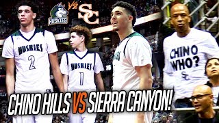 Lonzo LaMelo amp LiAngelo Each GO OFF Chino Hills vs Sierra Canyon CHAMPIONSHIP GAME FULL HIGHLIGHTS [upl. by Tower]