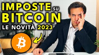 NUOVA LEGGE 2023 sulle Criptovalute Vediamo Quanto PAGARE [upl. by Nivrag269]