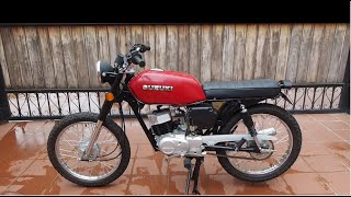 Suzuki Ax100 Modificada [upl. by Studner]