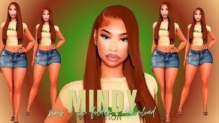 Sims 4 CAS with cc folder and sim download [upl. by Lib]