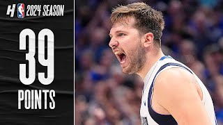 Luka Donic Breaks Mavs RECORD 39 PTS 12 REB 10 AST vs Hornets 🔥 FULL Highlights [upl. by Edaj21]