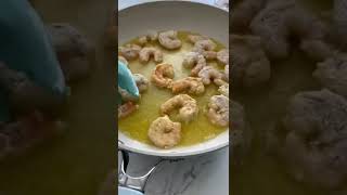 5 Easy Steps to Make The Best Shrimp Scampi Recipe with Pasta🍤🍤🍤 [upl. by Jessamyn]