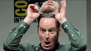 Breaking Bad Actor Bryan Cranstons Brilliant Disguise at Comic Con [upl. by Imojean]