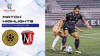 MATCH HIGHLIGHTS  2024 PFL SEASON  22 JUNE 2024  United City FC 30 Mendiola FC 1991 [upl. by Ynaffik]