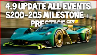 CSR2  49 UPDATE ALL EVENTS CARS SEASON 200205 MILESTONE PRESTIGE CUP FULL INFO [upl. by Fasto]