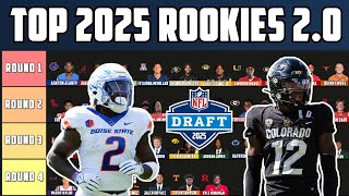 Top 2025 DYNASTY ROOKIES 20 Ranks amp Tiers [upl. by Maleeny193]