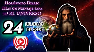 Horóscopo en Vivo 24 de Julio – Aries – Tauro – Piscis – Acuario – Géminis – Acuario – Leo  Virgo [upl. by Carmina]