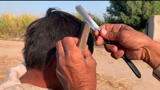 100 Year Old ASMR Fast Hair Cutting With Barber Old [upl. by Aeneus]