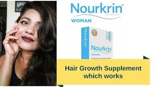 Finally A Hair Growth Supplement In India Which Worked For Me Nourkrin Women [upl. by Anselmi]