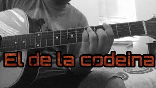 El de la codeina  natanael cano  Tutorial acordes [upl. by Ahsienar]