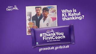 Cadbury Dairy Milk  Lets remember to say ThankYouFirstCoach  Samuel sir  Hindi [upl. by Oribella]