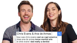 Chris Evans amp Ana de Armas Answer the Webs Most Searched Questions  WIRED [upl. by Woodruff]