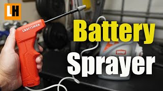 CRAFTSMAN Battery Powered Sprayer Wand [upl. by Anaeirb]