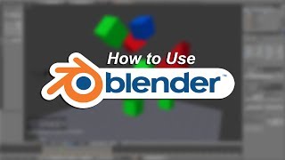 How to use Blender  Beginner Tutorial [upl. by Ahsal]