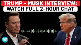 Full TrumpMusk Interview Assassination Bid IranIsrael RussiaUkraine KamalaBiden US Election [upl. by Phiona]