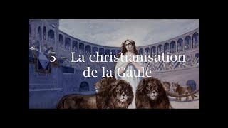 Histoire 20202021  5  La christianisation de la Gaule [upl. by Aicnelev]